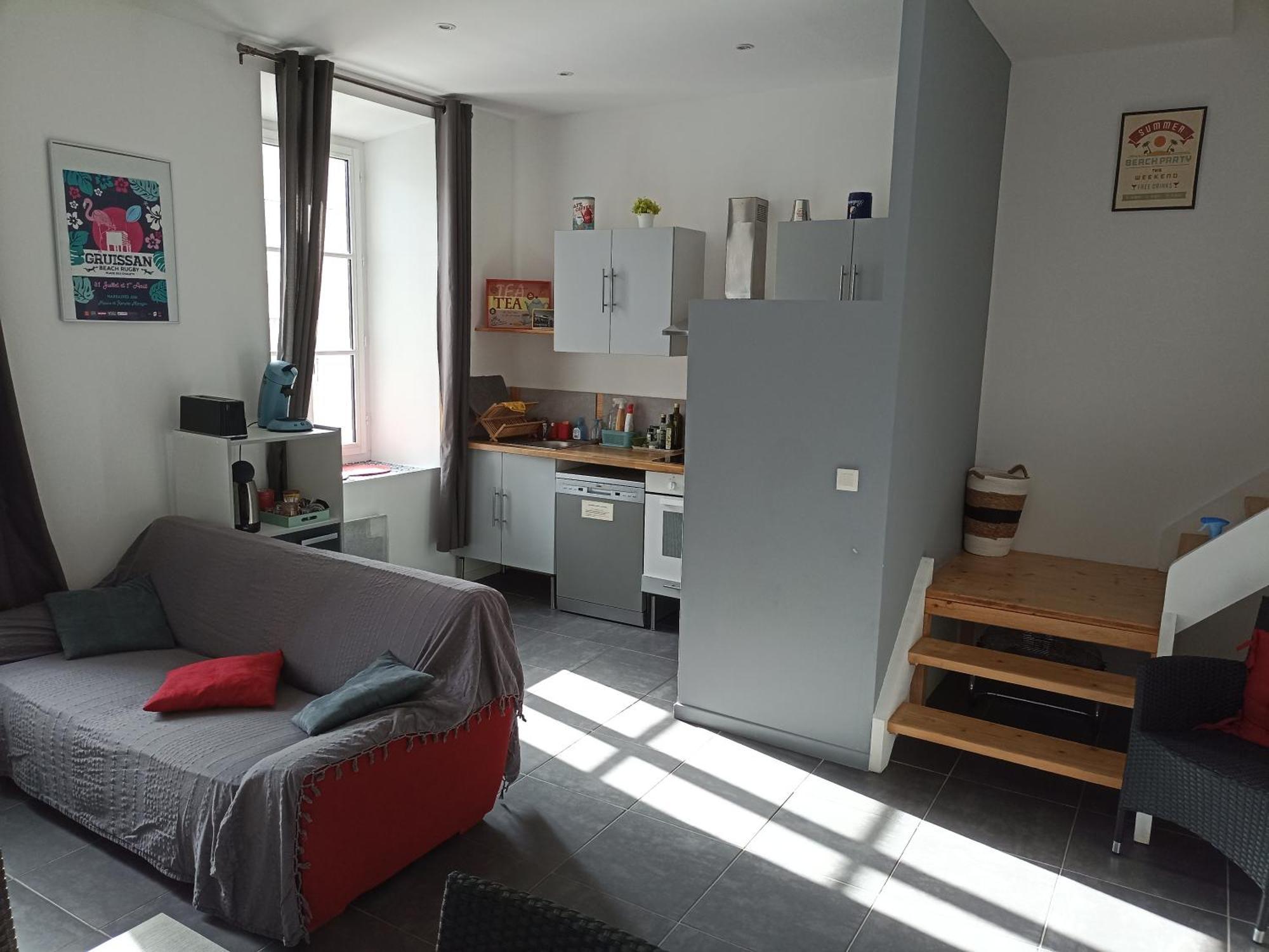 Jolie Maison Au Centre Du Village Gruissan Exteriör bild